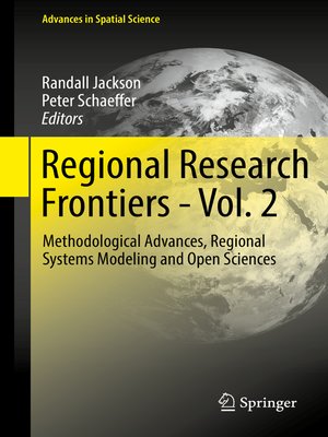 cover image of Regional Research Frontiers--Volume 2